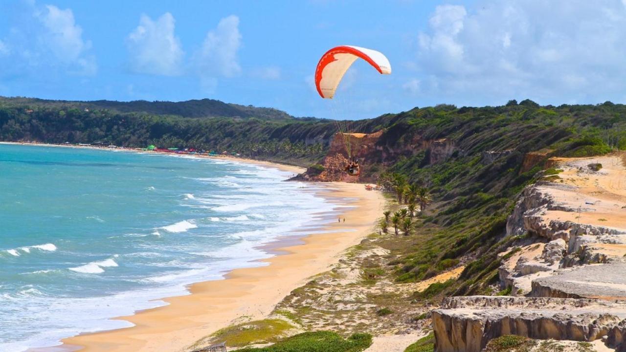 אפרטהוטל Praia de Pipa Flat Pipa'S Ocean A Passos Da Praia E Centro Pipa מראה חיצוני תמונה